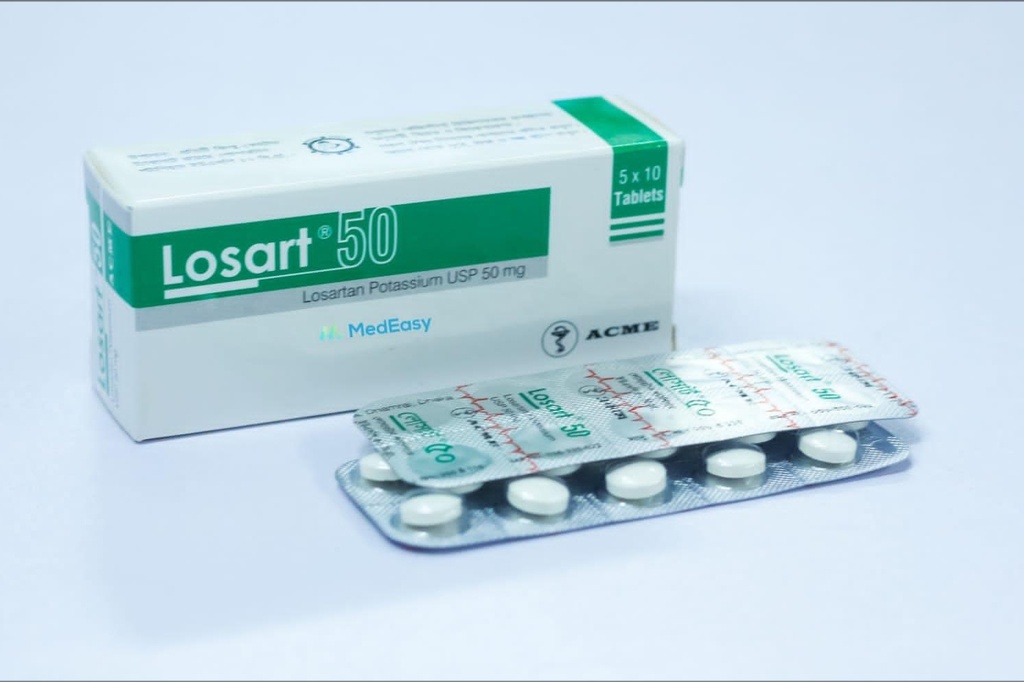 Losart50 mg Tablet