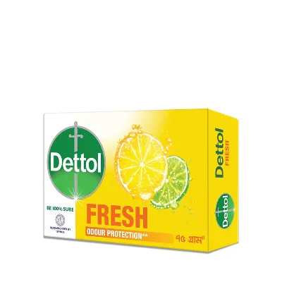 Dettol Soap Fresh Bathing Bar Soap With Odour Protection 75 gm