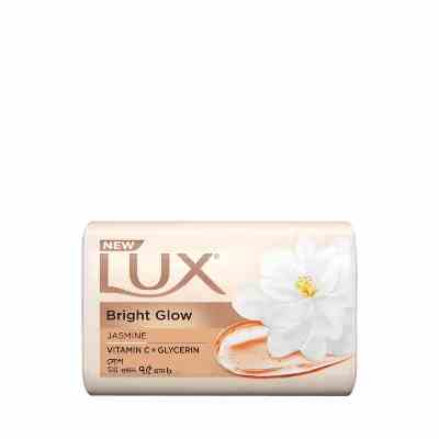 Lux Jasmine Soap Bar Bright Glow 75 gm