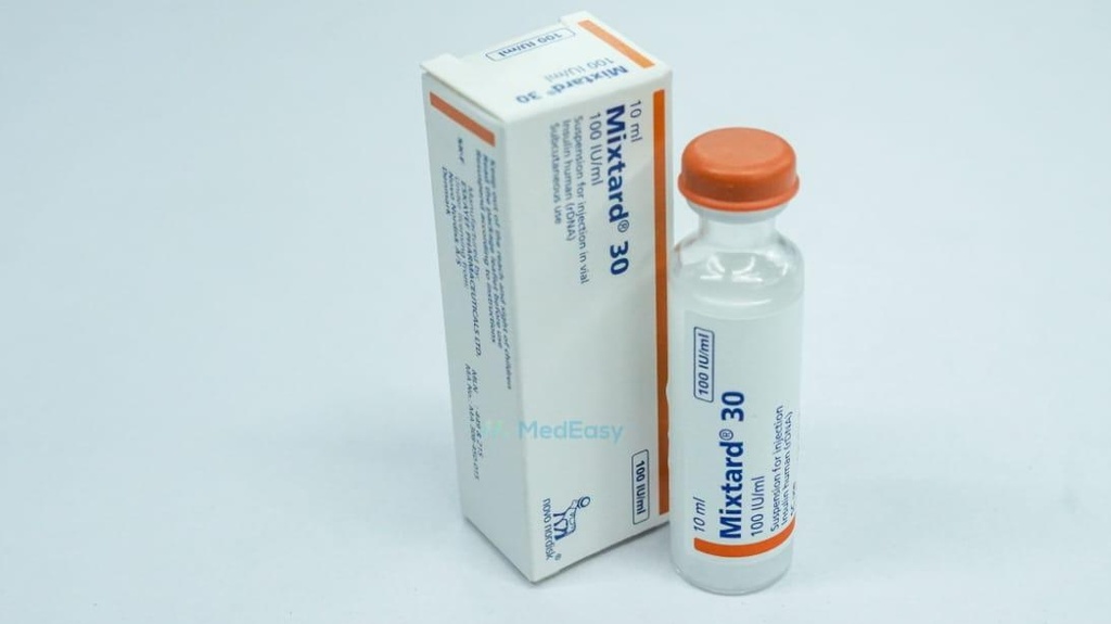 Mixtard 30 Vial100IU/ml