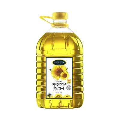 Ecorganic Fortified Sunflower Oil Pet 5 ltr