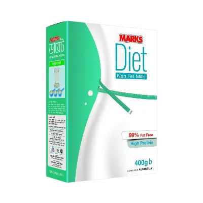 Marks Diet Non Fat Milk Powder 400 gm
