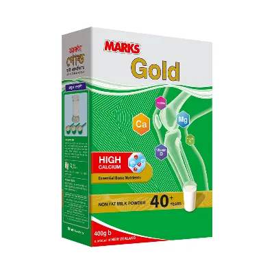 Marks Gold High Calcium Non Fat Milk Powder 40 Y+ 400 gm