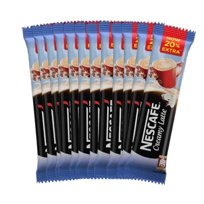 Nestle Nescafe Creamy Latte Coffee Mix Sachet 18 gm 12 pcs