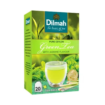 Dilmah Geen Tea with Jasmine 40 gm 20 pcs
