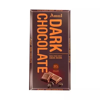 Amul Dark Chocolate Bar 125 gm