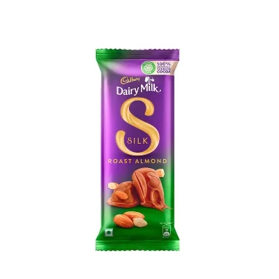 Cadbury Dairy Milk Silk Roast Almond Chocolate Bar 52 gm
