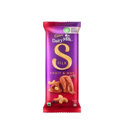 Cadbury Dairy Milk Silk Fruit & Nut Chocolate Bar 51 gm