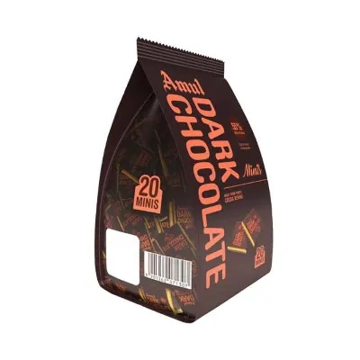 Amul Dark Chocolate Minis Gable Pouch 100 gm