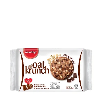 Munchy's Oat Krunch Dark Chocolate Cookies 208 gm