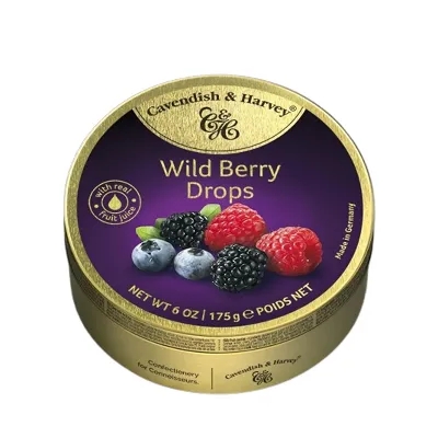 Cavendish & Harvey Candy Wild Berry Drops 175 gm