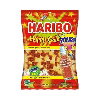 Haribo Happy Cola Sour Candy 160 gm
