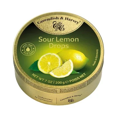 Cavendish & Harvey Sour Lemon Drops 200 gm