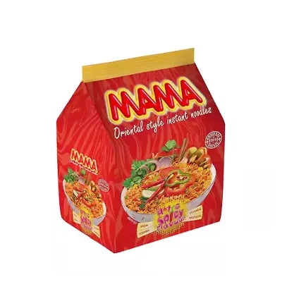 Mama Instant Noodles (Hot & Spicy Flavour) 4 pcs 248 gm