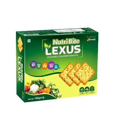 Ifad Nutri Bite Vegetable Crackers Biscuit 180 gm