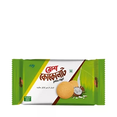 Fresh Coconut Cookies Biscuit 185 gm