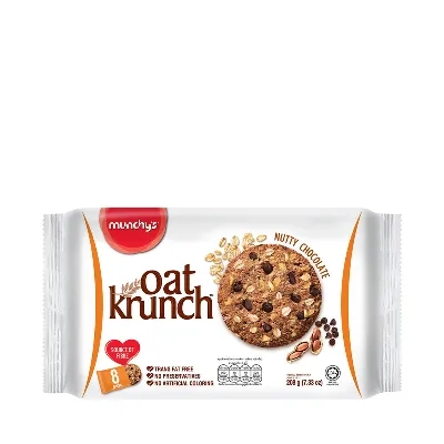 Munchy's Oat Krunch Nutty Chocolate Cookies 208 gm