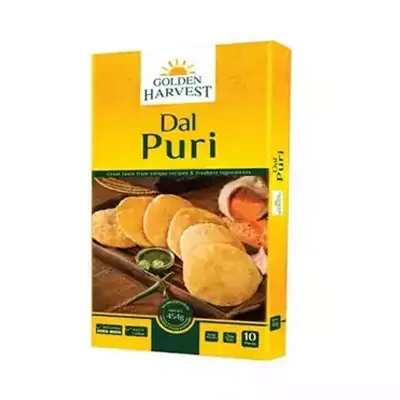 Golden Harvest Frozen Dal Puri 10 pcs 454 gm