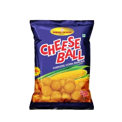 Bombay Sweets Cheese Ball Cheezee Corn Snacks 10 gm