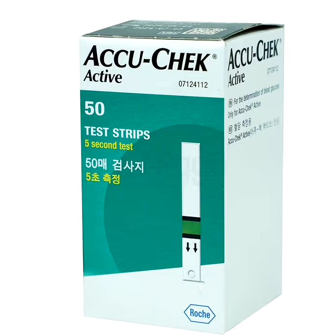 Accu-Chek Active Blood Glucose Strip 50's Pack