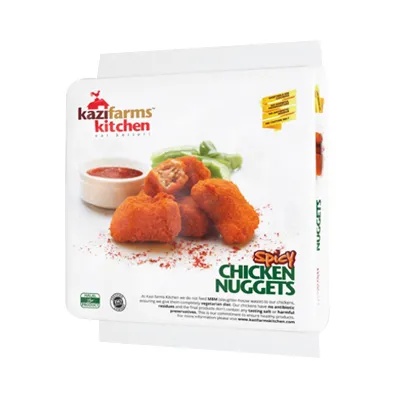 Kazi Farms Kitchen Spicy Chicken Nuggets 250 gm