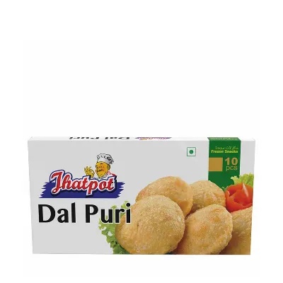 Jhatpot Dal Puri 454 gm 10 pcs