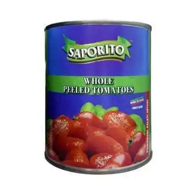 Saporito Whole Peeled Tomatos Can 800 gm