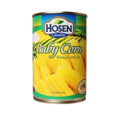 Hosen Baby Corn Young Cut Can 400 gm