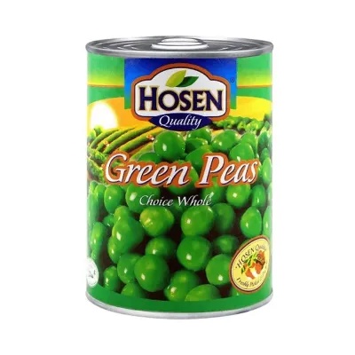 Hosen Green Peas Choice Whole Can 397 gm