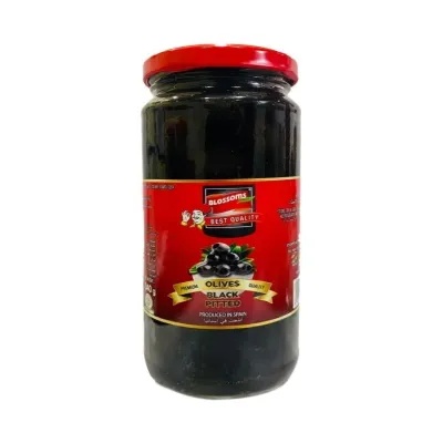 Blossoms Black Olives Pitted 330 gm