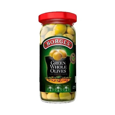 Borges Green Whole Olives 350 gm