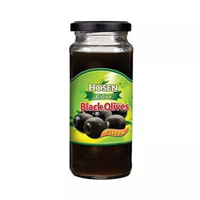 Hosen Pitted Black Olives 345 gm