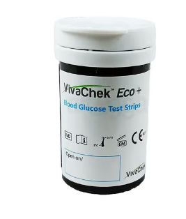 VivaChek Eco+ Blood Glucose Test Strip 25's Pack