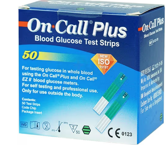On Call Plus Blood Glucose Test Strip 25pcs
