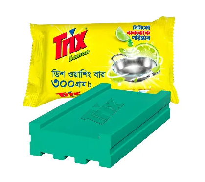 Trix Dish Washing Bar Lemon 300 gm