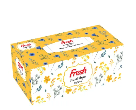 Fresh Perfumed Facial Tissue (150 X 2) ply Box