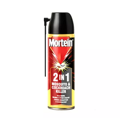 Mortein 2 in 1 Mosquito & Cockroach Killer Aerosol Spray 400 ml