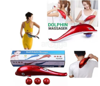 Dolphin Infrared Body Massager-Red