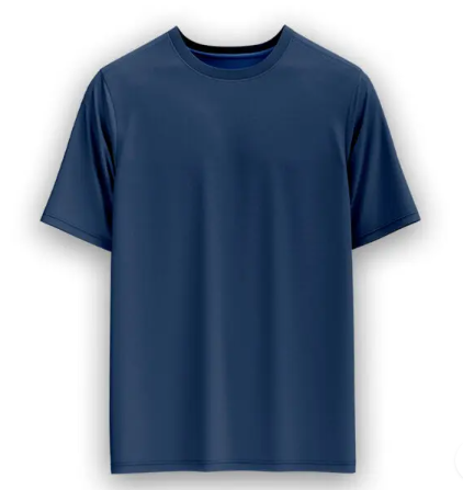 Round neck half sleeve t-shirt 100% Cotton Size L