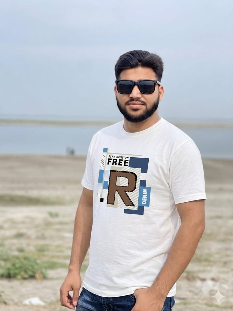 Premium Cotton T-Shirt - 210 GSM - DTF Printed