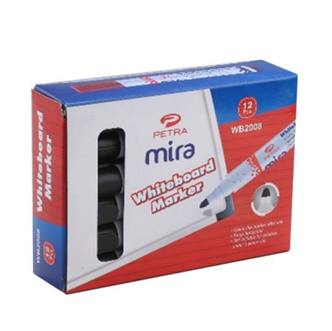 Petra Mira Whiteboard Marker, Black