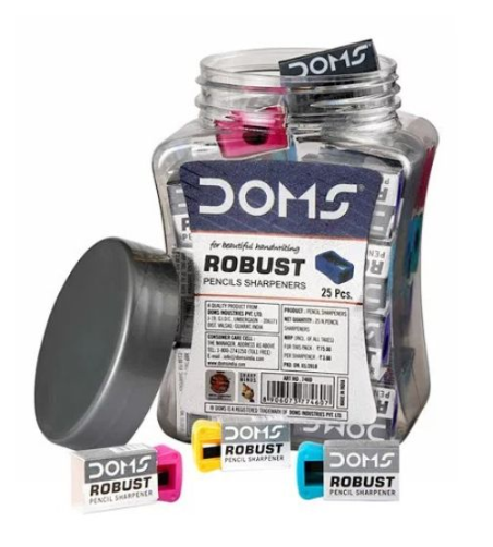 DOMS Robust Pencil Sharpener, Pack of 25 Pcs
