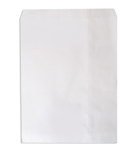 Envelope, White, A4, 10x12 Inches, 80 GSM