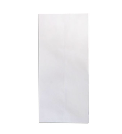 Envelope, White, 10x4.5 Inch (Pack of 50 Piece)