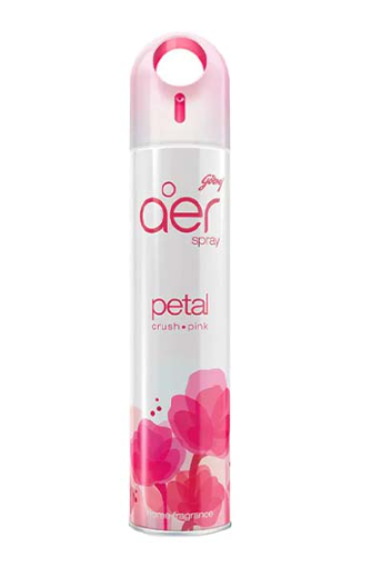Godrej Aer Spray Petal Crush Pink Air Freshener, 220ml (Buy-1 Get off 20tk)