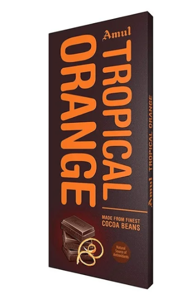 Amul Tropical Orange Dark Chocolate