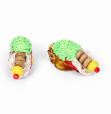 Thread & beads Earrings