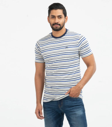 Cotton Comfort Stripe T-shirt