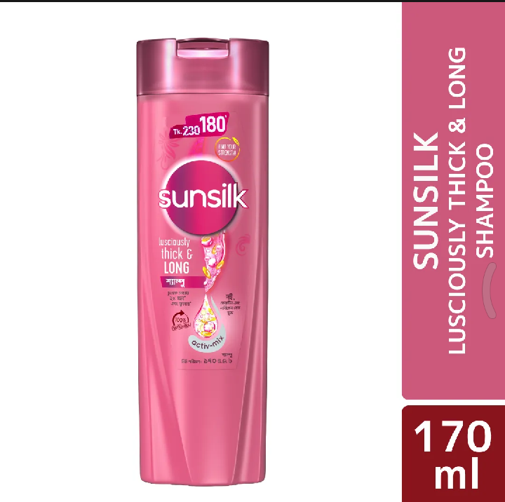 Sunsilk Shampoo Lusciously Thick & Long 170ml