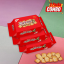 Mr. Cookie Family - Combo of 3 Packs (175g Each) | Butter & Coconut Flavored Crispy Biscuits by Haque